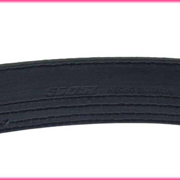 Diesel belt logo system Authentic used T13254 main image 6